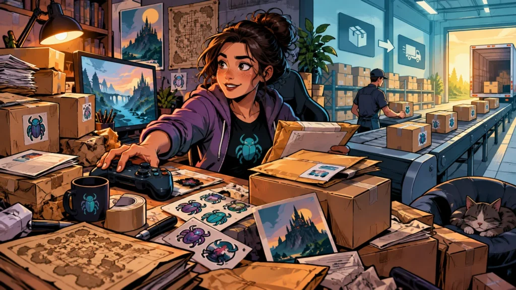 Quick Prints Fulfillment for Gaming Creators: When Merch Packing Starts Eating Your Content Time